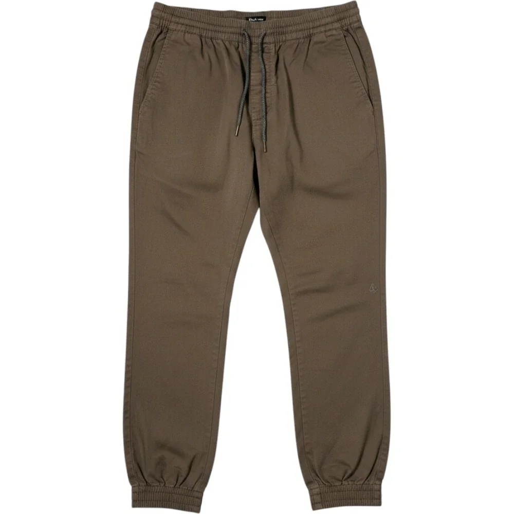 Volcom Jogger Pants Sz XXL Mens Brown Elastic Waist Drawstring Skater Streetwear